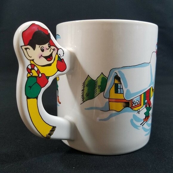 THE Love Mug Coffee Cup Christmas Elves - Picture 7 of 12